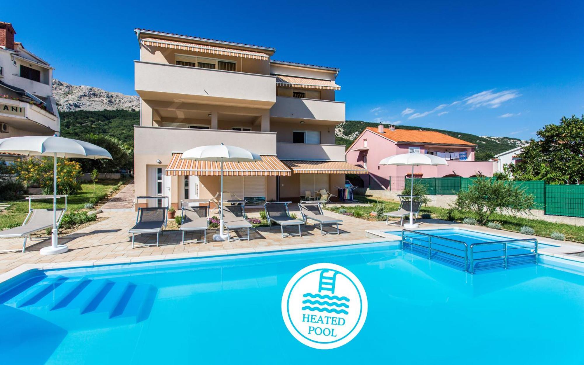 Apartments Viktorija Baška Zewnętrze zdjęcie